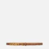 Versace Logo Leather Belt 1.5 cm Versace Logo Leather Belt 1.5 cm