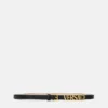 Versace Logo Leather Belt 1.5 cm Versace Logo Leather Belt 1.5 cm