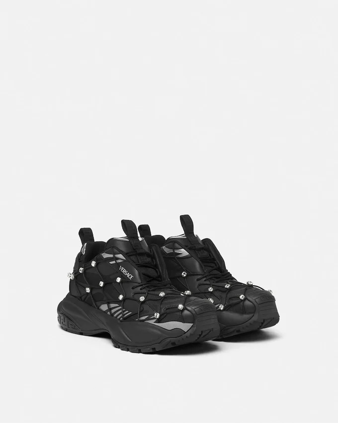 Versace Mercury M_VS_02 Embellished Sneakers Versace Mercury M_VS_02 Embellished Sneakers