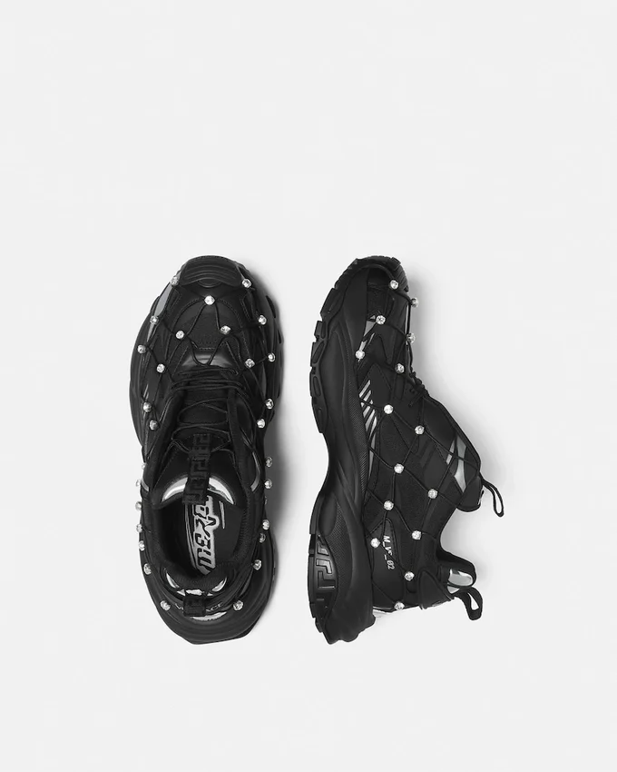 Versace Mercury M_VS_02 Embellished Sneakers Versace Mercury M_VS_02 Embellished Sneakers