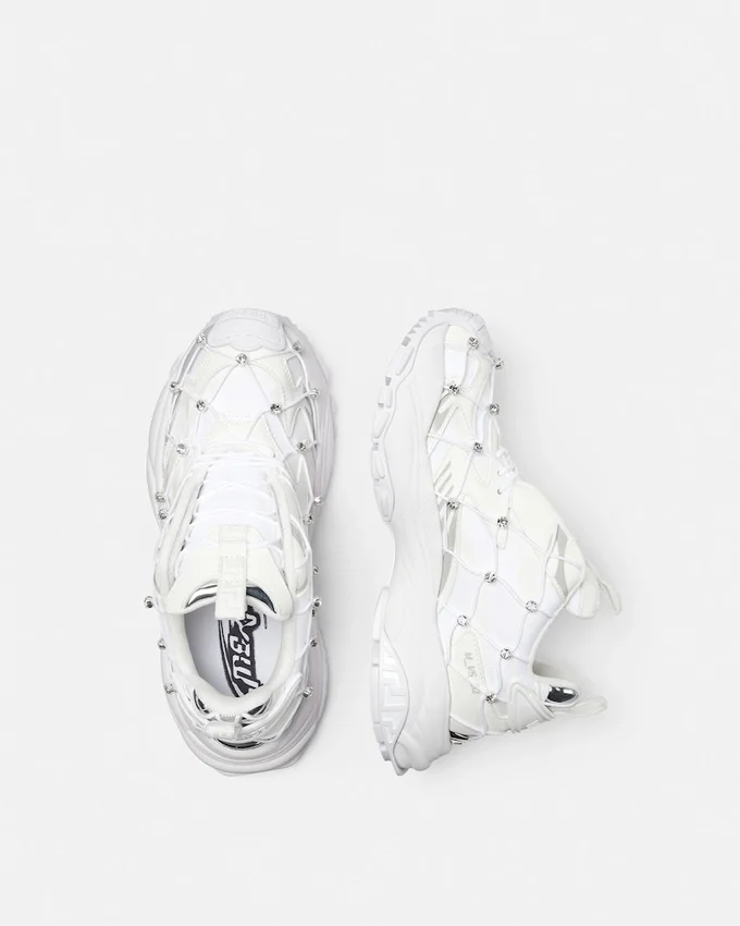 Versace Mercury M_VS_02 Embellished Sneakers Versace Mercury M_VS_02 Embellished Sneakers