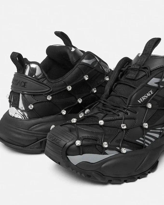 Versace Mercury M_VS_02 Embellished Sneakers Versace Mercury M_VS_02 Embellished Sneakers