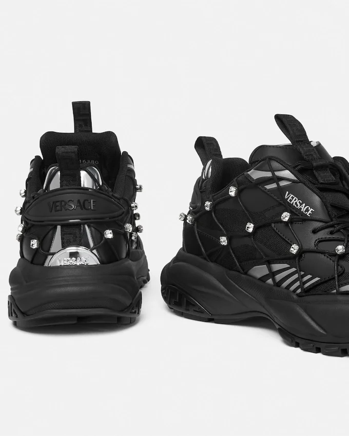 Versace Mercury M_VS_02 Embellished Sneakers Versace Mercury M_VS_02 Embellished Sneakers