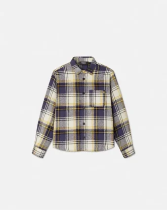 Versace Milano Tartan Kids Overshirt Versace Milano Tartan Kids Overshirt
