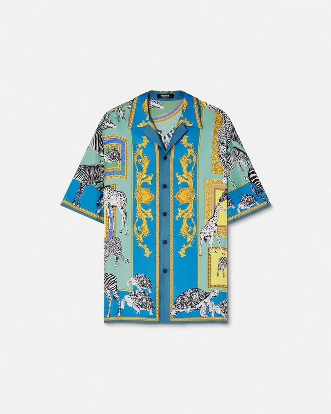 Versace Safari Silk Shirt Versace Safari Silk Shirt