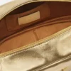 Versace Tag Bowling Metallic Bag Versace Tag Bowling Metallic Bag
