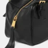 Versace Tag Large Nappa Bowling Bag Versace Tag Large Nappa Bowling Bag
