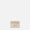 Versace Tag Leather Card Holder Versace Tag Leather Card Holder
