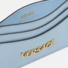 Versace Tag Leather Card Holder Versace Tag Leather Card Holder