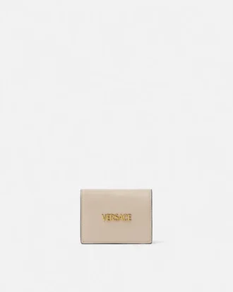 Versace Tag Leather Wallet