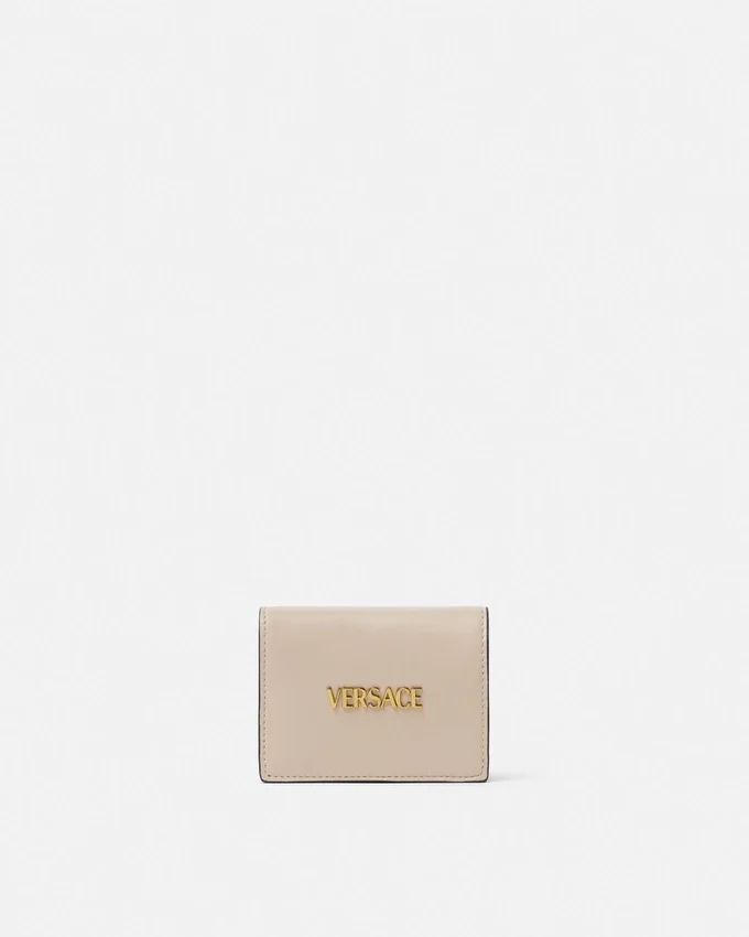 Versace Tag Leather Wallet Versace Tag Leather Wallet