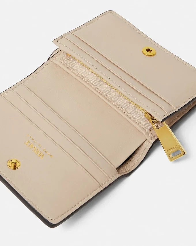 Versace Tag Leather Wallet Versace Tag Leather Wallet