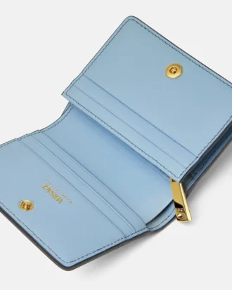 Versace Tag Leather Wallet