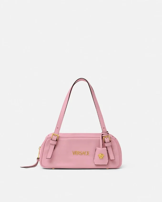 Versace Tag Nappa Bowling Bag Versace Tag Nappa Bowling Bag