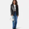 Versace Tag Nappa Bowling Bag