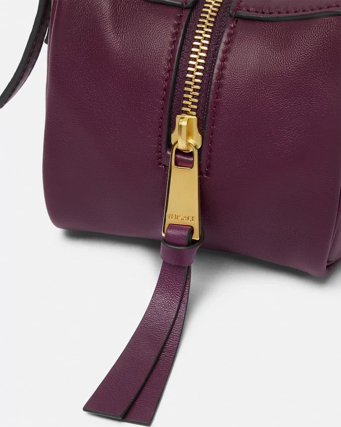 Versace Tag Nappa Bowling Bag Versace Tag Nappa Bowling Bag