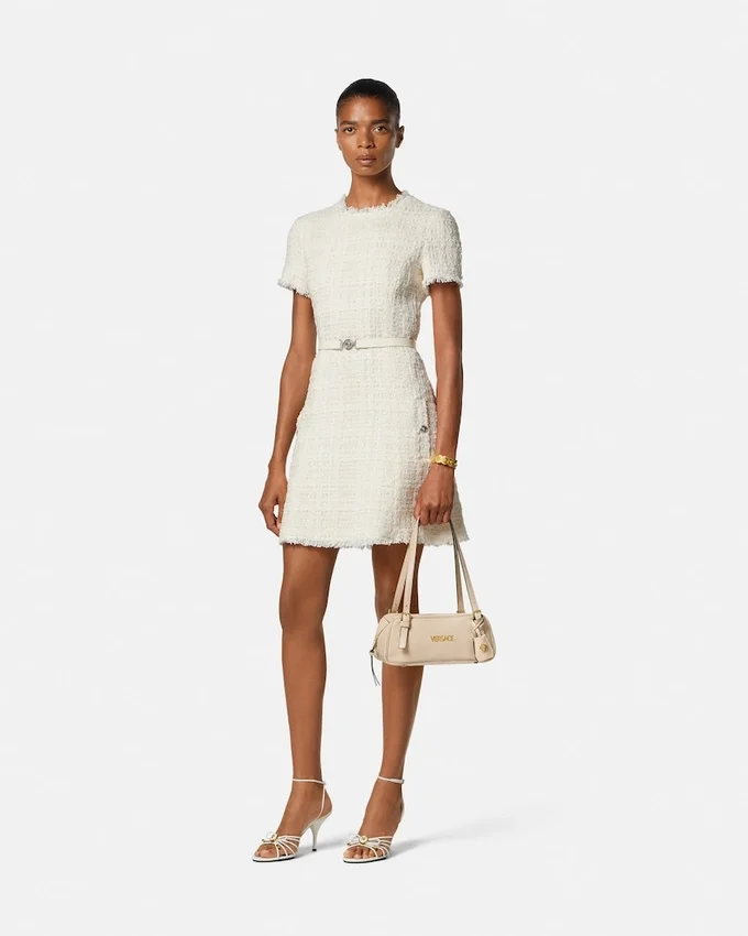 Versace Tag Nappa Bowling Bag Versace Tag Nappa Bowling Bag
