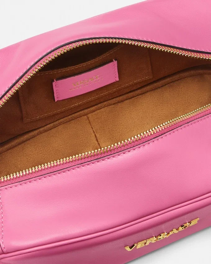 Versace Tag Nappa Bowling Bag Versace Tag Nappa Bowling Bag