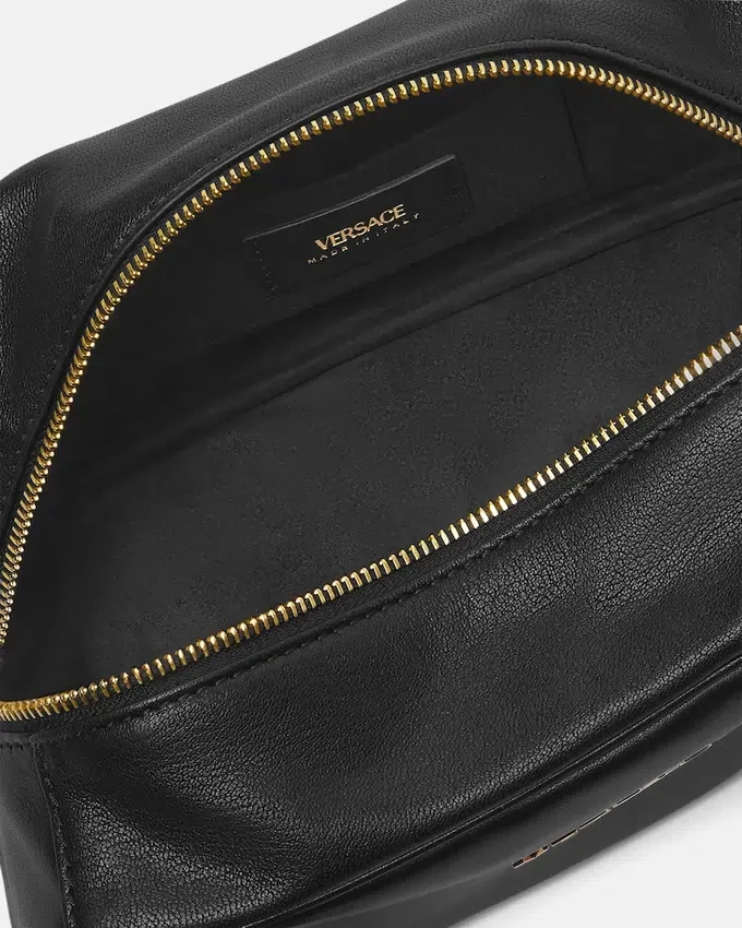 Versace Tag Nappa Bowling Bag Versace Tag Nappa Bowling Bag