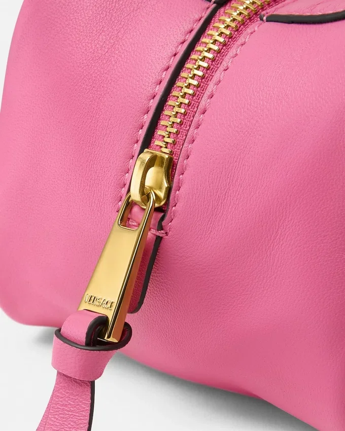 Versace Tag Nappa Bowling Bag Versace Tag Nappa Bowling Bag