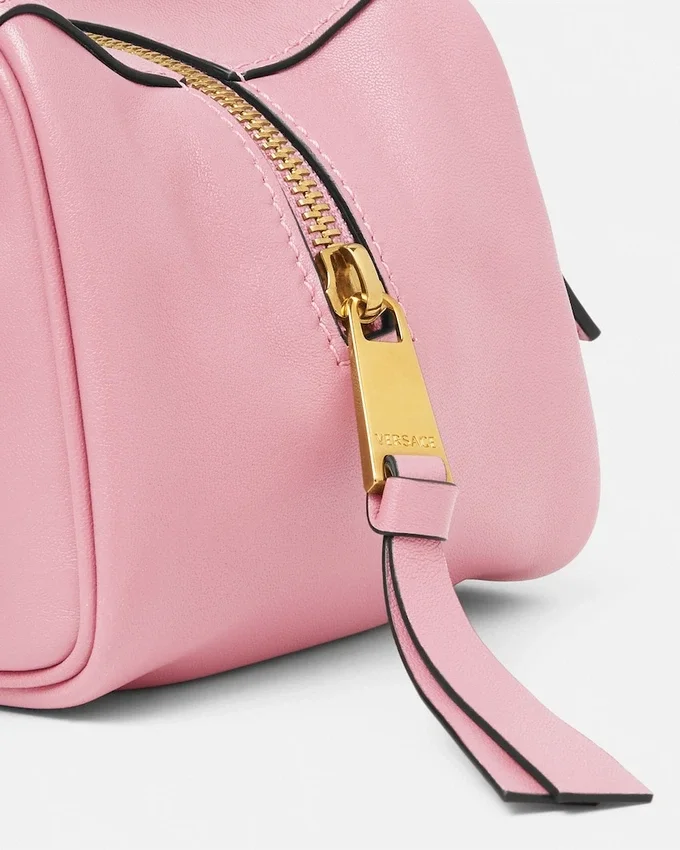 Versace Tag Nappa Bowling Bag Versace Tag Nappa Bowling Bag