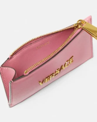 Versace Tag Nappa Card Holder