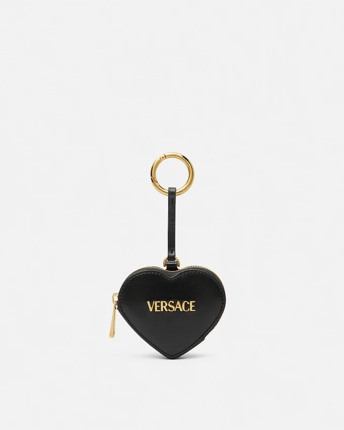 Versace Tag Nappa Coin Pouch Versace Tag Nappa Coin Pouch