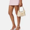 Versace Tag Nappa Hobo Bag
