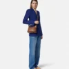 Versace Tag Nappa Hobo Bag