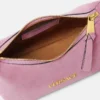 Versace Tag Suede Hobo Bag Versace Tag Suede Hobo Bag