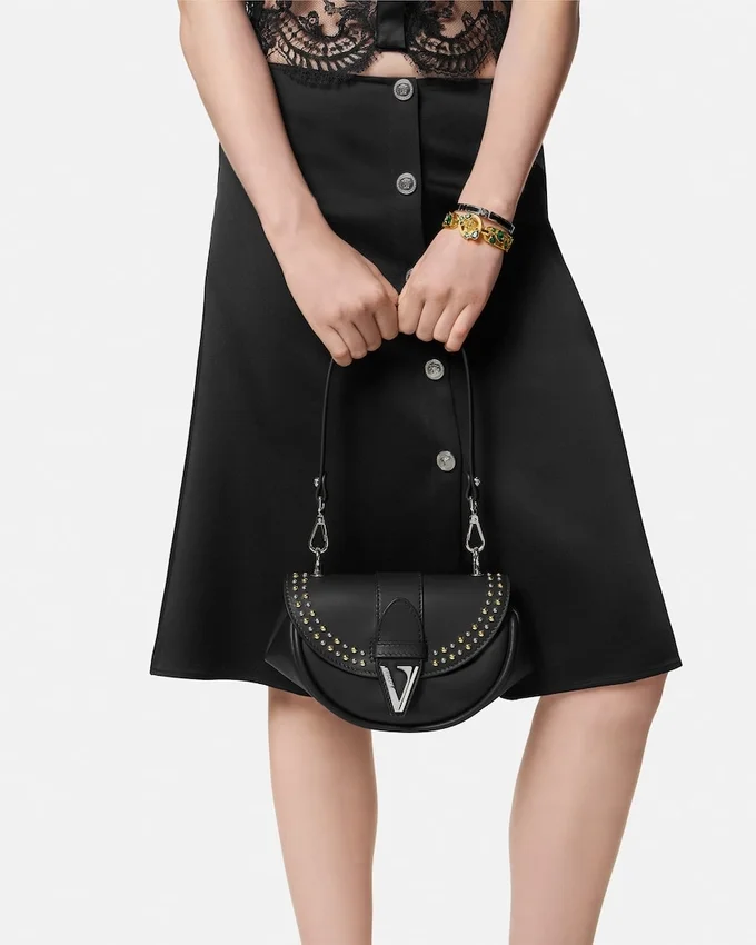 Virtus Embellished Small Shoulder Bag Virtus Embellished Small Shoulder Bag