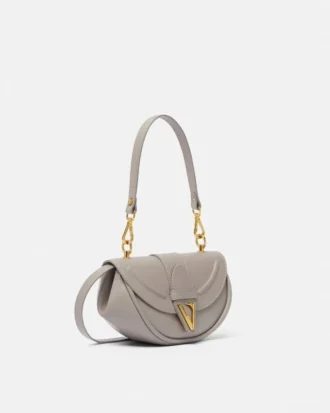 Virtus Small Leather Shoulder Bag