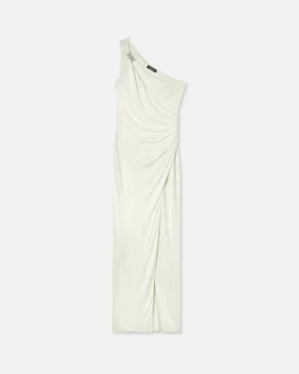 Viscose-Jersey Draped Gown