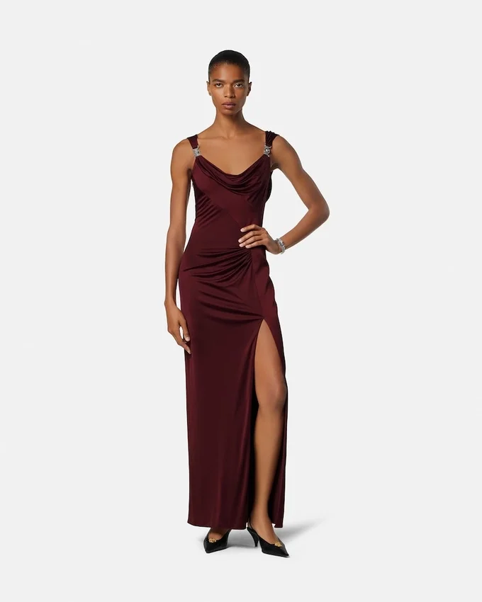 Viscose-Jersey Draped Gown Viscose-Jersey Draped Gown
