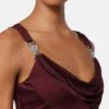 Viscose-Jersey Draped Gown Viscose-Jersey Draped Gown