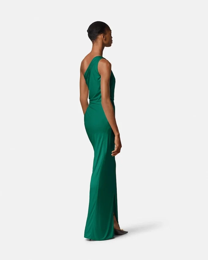 Viscose-Jersey Draped Gown Viscose-Jersey Draped Gown