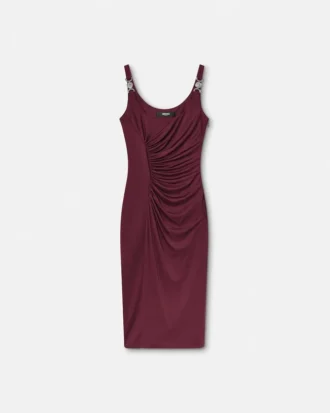 Viscose-Jersey Midi Dress