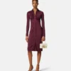Viscose-Jersey Midi Shirt Dress Viscose-Jersey Midi Shirt Dress