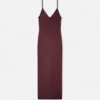 Viscose Knit Midi Dress