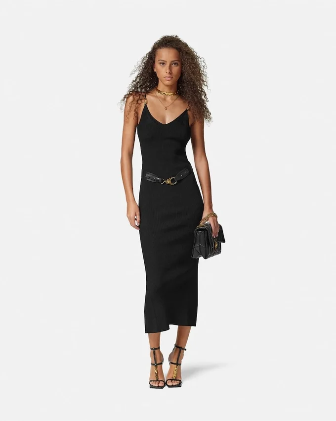 Viscose Knit Midi Dress Viscose Knit Midi Dress