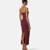 Viscose Knit Midi Dress