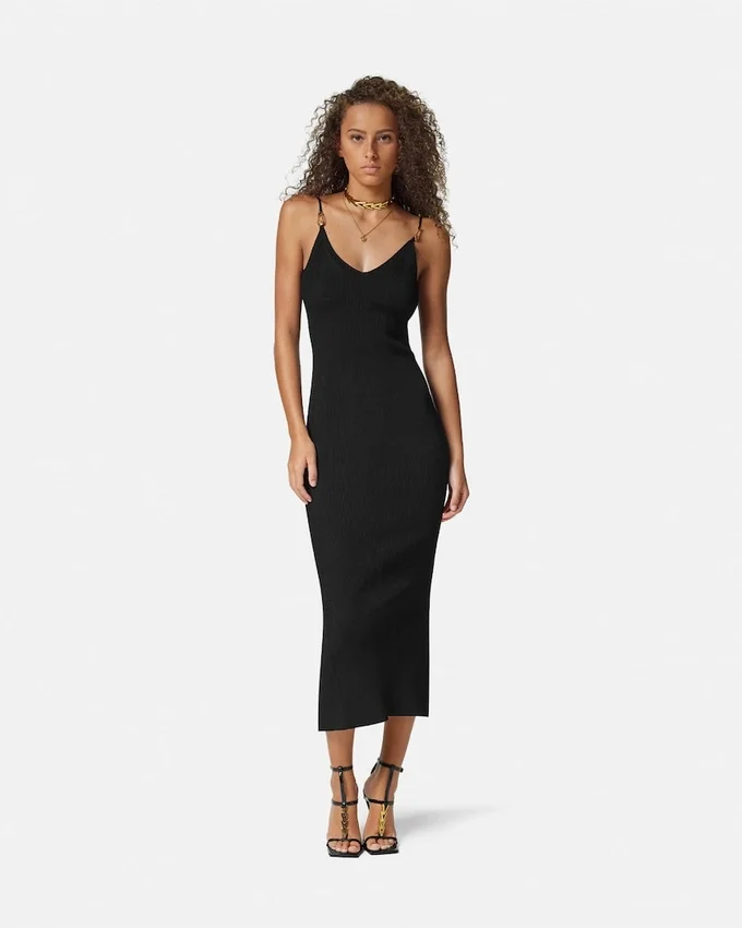 Viscose Knit Midi Dress Viscose Knit Midi Dress
