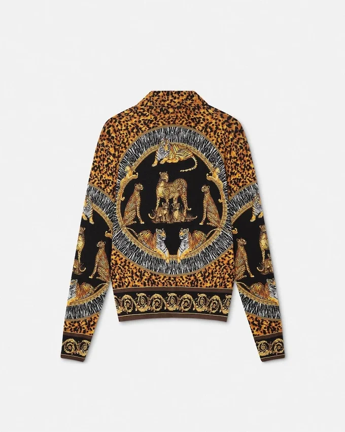 Wild Cats Silk Knit Shirt Wild Cats Silk Knit Shirt
