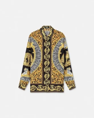 Wild Cats Silk Shirt