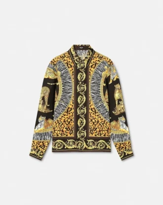 Wild Cats Silk Shirt