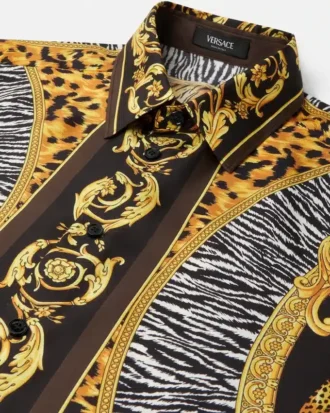 Wild Cats Silk Shirt