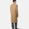Wool-Blend Double-Breasted Coat