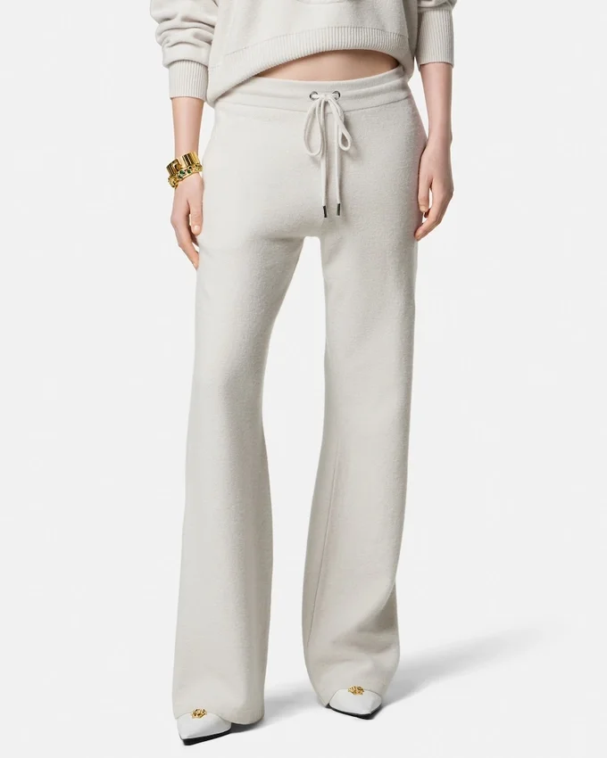 Wool-Blend Flared Towel Pants Wool-Blend Flared Towel Pants