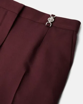 Wool-Blend Formal Pants