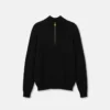 Wool-Blend Half-Zip Knit Sweater Wool-Blend Half-Zip Knit Sweater